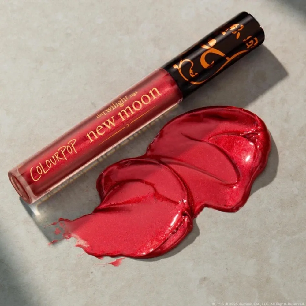 ColourPop Twilight New Moon Gloss in Vibrant Red Runs With Vampire NIB